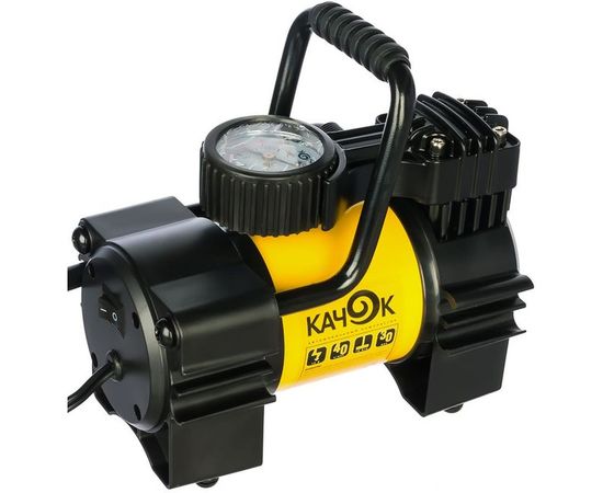 Автомобильный портативный компрессор Качок К90 