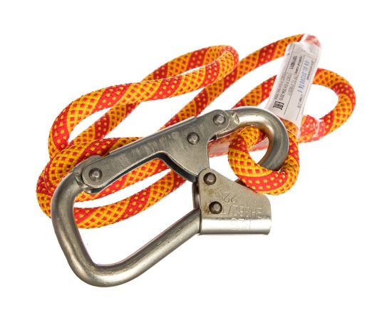 Строп из каната 1.5 м с монтажным карабином и крепежной петлей ПРОГРЕСС СЕФЕТИ Строп В 