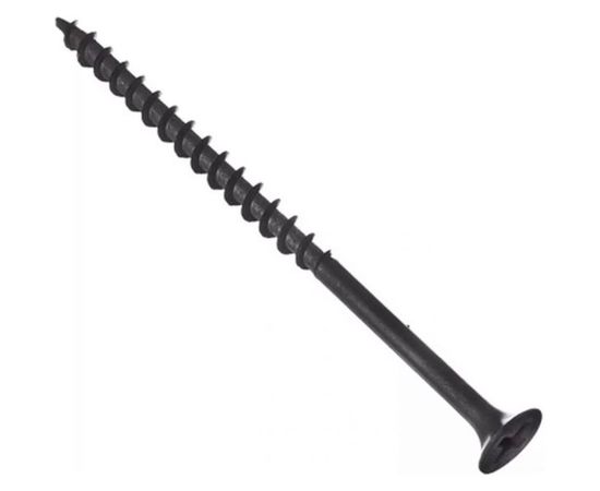 Саморез Качественный крепеж 4,2x64 потай, крупная резьба, оксид 4,2x65; 3,9x65; 3,8x64 240 0500374 КЧ 