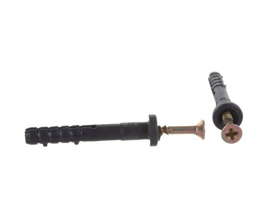 Дюбель-гвоздь с грибовидным бортиком Качественный Крепеж 6х40 50 шт 0300631 КЧ 