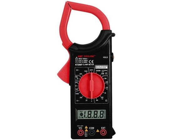 Цифровые токовые клещи КВТ KT 266F PROLINE 79133 