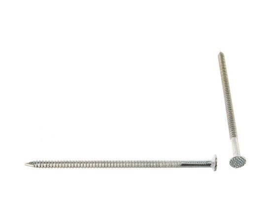 Ершёные гвозди с конической головкой Профикреп цинк, 3,4х80 0,5 кг 113010 