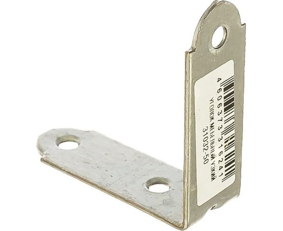 Мебельный узкий уголок ЗУБР УМ-1.5 50х50х17 х 1.5мм белый цинк 31032-50 