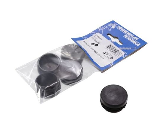 Круглая заглушка для труб крепежная техника D32 мм 4 шт 60042 