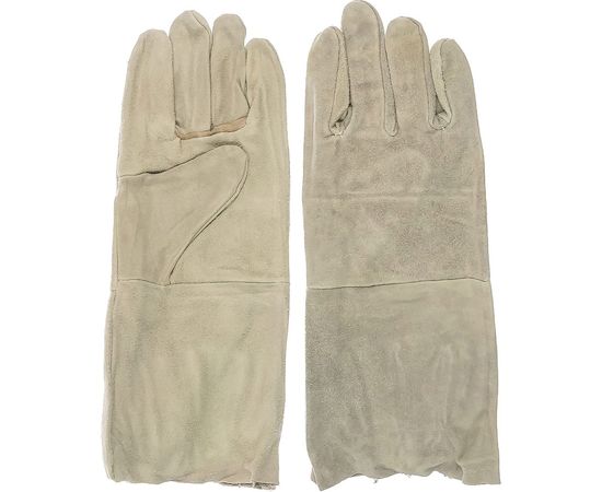 Пятипалые спилковые краги без подкладки РИМ СВ000006666 