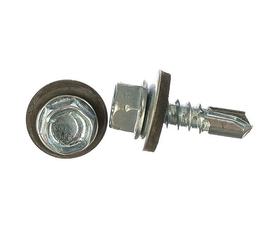 Кровельный саморез Качественный крепеж 5,5х19 цинк 160 шт 0500181 КЧ 