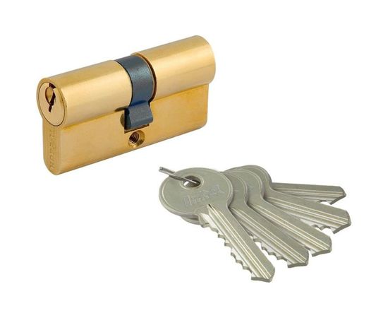 Цилиндровый механизм НОРА-М ЕСО AL Л-60 30-30 латунь 15200 