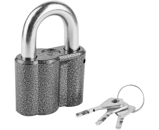 Навесной замок Зубр ВС2М1 дисковый механизм секрета 37220-1 