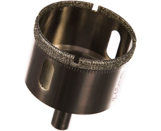 Коронка алмазная по стеклу и керамике (45 мм) ПРАКТИКА 777-338 