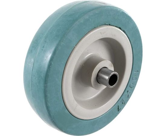 Колесо (100 мм; г/п 65 кг; резина/полипропилен) ЗУБР 30956-100 – изображение 2