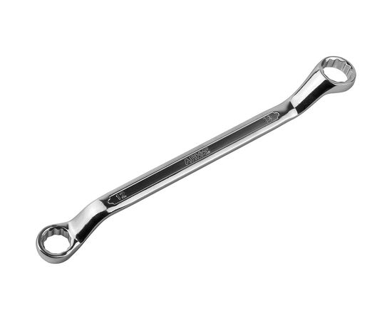 Накидной гаечный ключ ПКБ АРМА кольцевой, двухколенный КГН 12Х14 А412-1007 – изображение 2