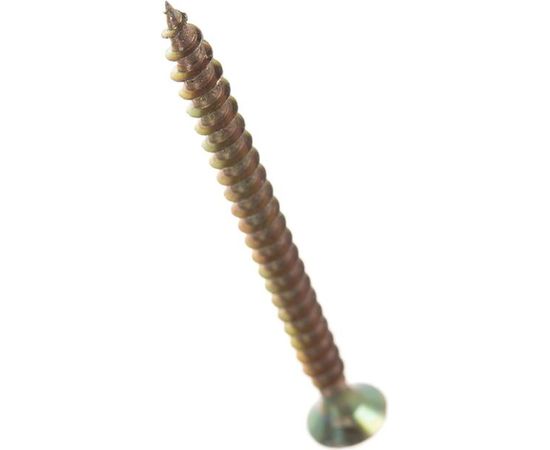 Саморез КРЕП-КОМП желтый цинк POZY 5х60 250шт жд560ф – изображение 3