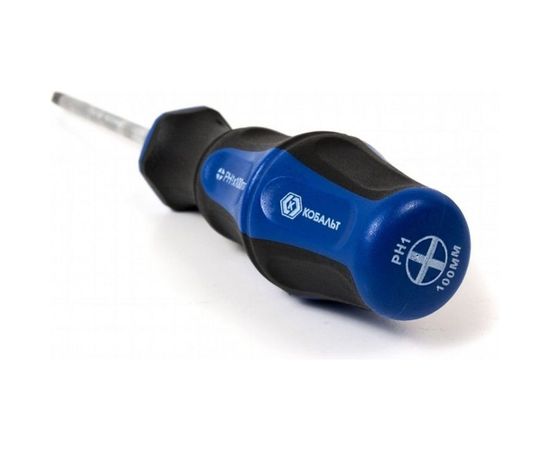 Отвёртка Ultra Grip PH-1 х 100 мм CR-V КОБАЛЬТ 646-331 – изображение 3