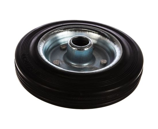 Колесо (160 мм; г/п 145 кг; резина/металл; игольчатый подшипник) ЗУБР 30936-160 – изображение 2