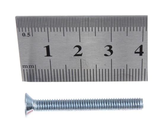 Потайной винт КРЕП-КОМП цинк DIN965 5х40 40шт вп540мф – изображение 3