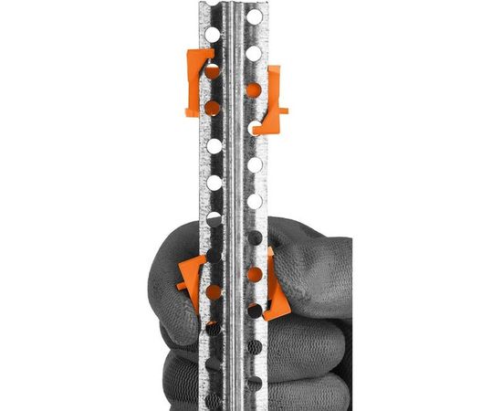 Система крепления штукатурных маяков ЗУБР ВИНТ-50 50 шт 30955-50 – изображение 6