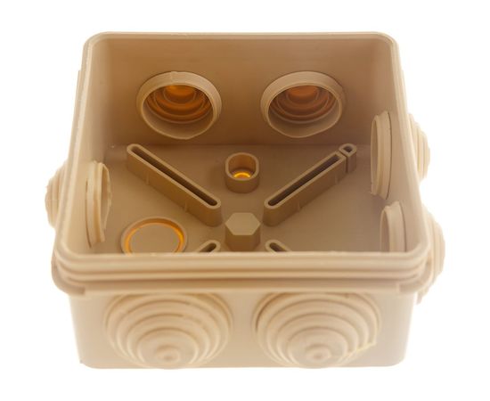 Распределительная коробка Промрукав для о/п безгалогенная HF сосна 80х80х40 40-0210-1001 – изображение 3