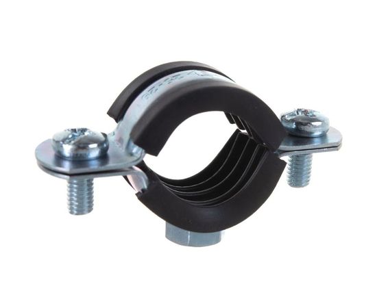 Трубный хомут с гайкой ЗУБР 3/4", 9 штук, оцинкованный 37850-25-29 – изображение 4