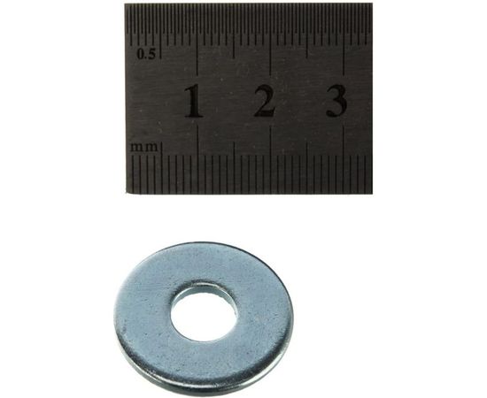 Кузовная шайба ЗУБР DIN 9021, 8 мм, 9 штук, оцинкованная 303826-08 – изображение 3