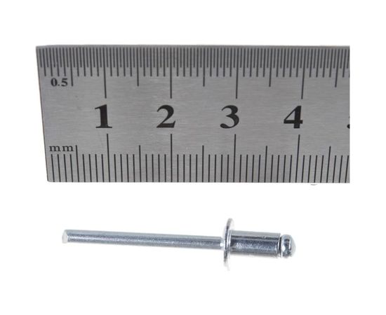 Заклепки алюминиевые (500 шт; 4.8х8 мм) КОБАЛЬТ 918-535 – изображение 2