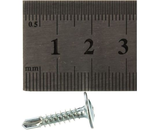 Саморез с прессшайбой Качественный Крепеж 4,2х19 сверло 220 шт 0200345 КЧ – изображение 3