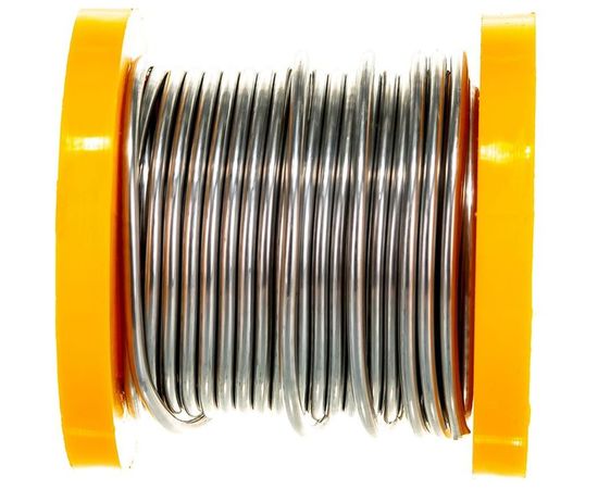 Припой ПОС 61 (2 мм; 100 г; трубка с канифолью) Зубр 55450-100-20C – изображение 3