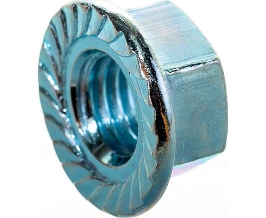 Гайка с фланцем КРЕП-КОМП DIN6923 м12 100шт гф12ф – изображение 3