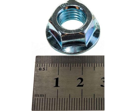 Гайка с фланцем КРЕП-КОМП DIN6923 м12 100шт гф12ф – изображение 2