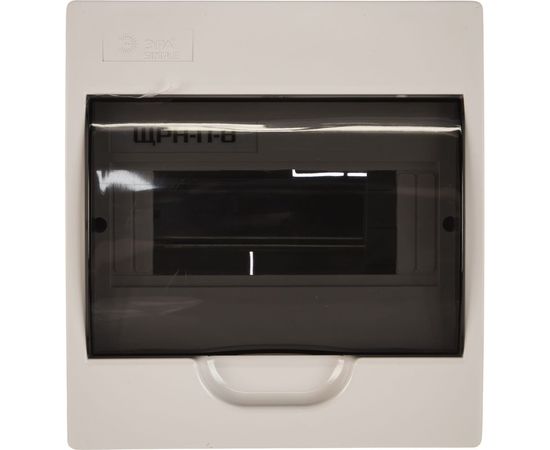 Навесной бокс ЭРА SIMPLE ЩРН-П-8 модулей, пластик IP41 Б0041523 