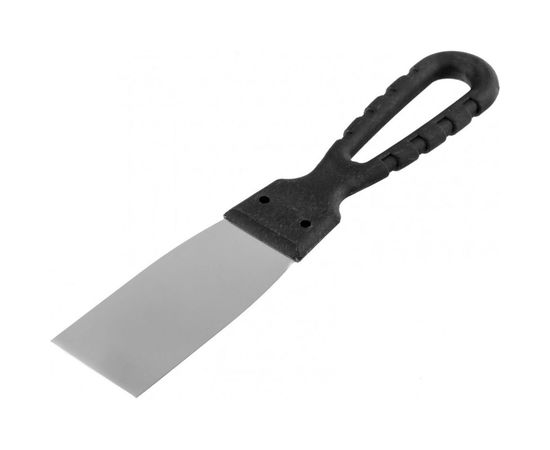 Шпательная лопатка Россия из нержавеющей стали, 40 мм, пластмассовая ручка 85132 