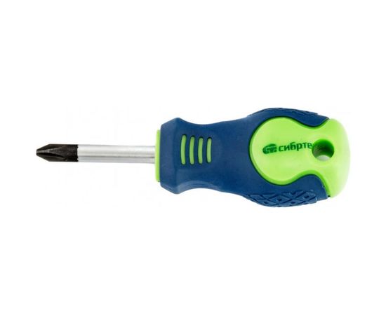 Отвертка, PH2 х 38 мм, CrV, 2-х компонентная рукоятка СИБРТЕХ 11831 