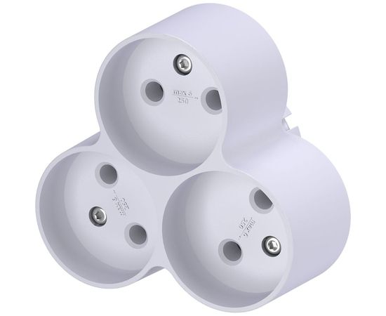 Электрический разветвитель ФОТОН тройник АМ 6-3, 6А 12324 