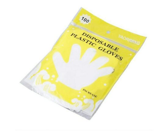 Одноразовые полиэтиленовые перчатки Спрут 100 шт. 126001 