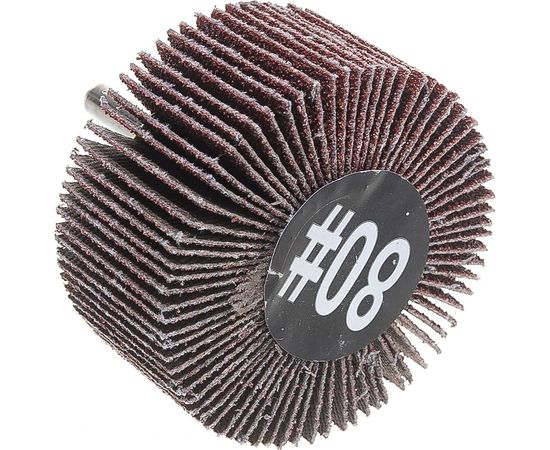 Круг шлифовальный лепестковый на шпильке (60х30х6 мм; P80) Русский Мастер РМ-53319 