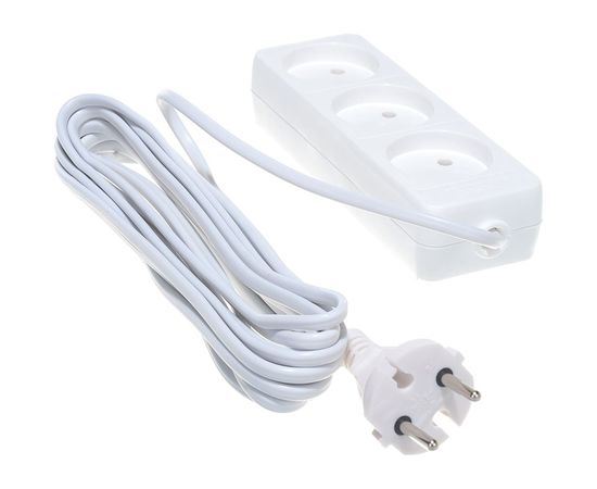 Бытовой удлинитель 1300 Вт 3гн. ШВВП 5м Союз 481S-0305 