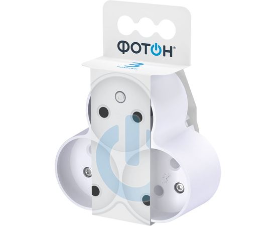 Электрический разветвитель ФОТОН тройник АМ 6-3, 6А 12324 – изображение 3