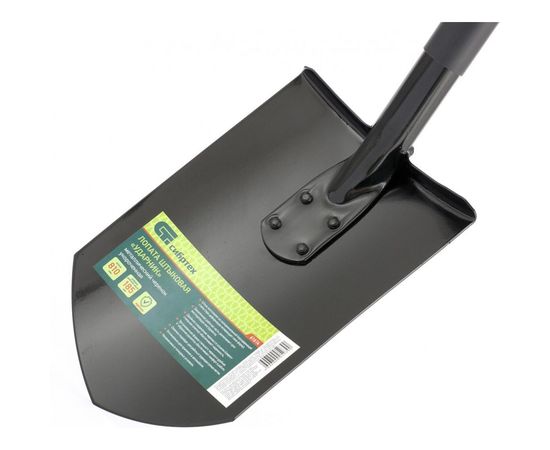 Штыковая укороченная лопата, металлический черенок СИБРТЕХ 61614 – изображение 2