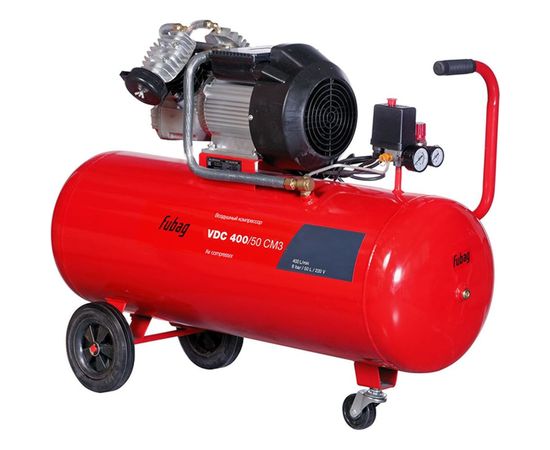 Компрессор FUBAG VDC 400/50 CM3 400 л/мин, 50л, 8бар, 2.2кВт 614319554 – изображение 3