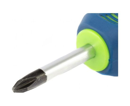 Отвертка, PH2 х 38 мм, CrV, 2-х компонентная рукоятка СИБРТЕХ 11831 – изображение 5
