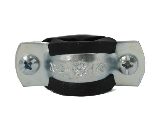 Сантехнический хомут для труб с гайкой СВК 1/2 М8 20-24 SVK-Fe015 – изображение 3
