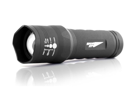 Фонарь ЯРКИЙ ЛУЧ T4 Focus v.2 алюмин. корпус, 300лм, 3 реж. 100/35/5%, фокусировка луча, на 3xAAA 4606400105817 – изображение 6