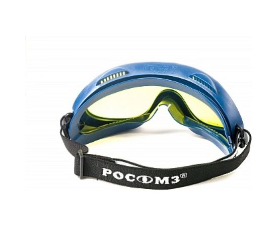 Защитные закрытые очки с непрямой вентиляцией РОСОМЗ ЗН55 SPARK CONTRAST StrongGlass 2-1,2 PC 25557 – изображение 2