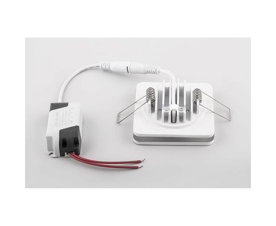 Встраиваемый светодиодный светильник FERON 7W, 560 Lm, 4000К, белый, AL601 28906 – изображение 3