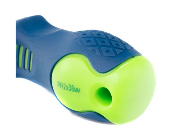 Отвертка, PH2 х 38 мм, CrV, 2-х компонентная рукоятка СИБРТЕХ 11831 – изображение 4