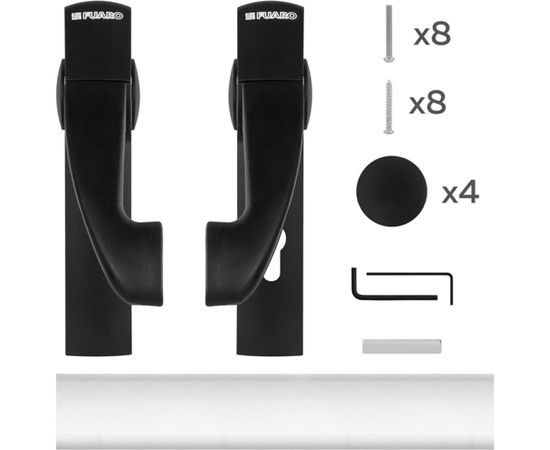 Нажимная ручка-штанга для антипаники Fuaro 1300А врезной к замку FL-0433 ANTI-PANIC 41405 – изображение 2