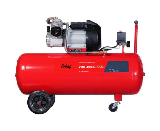 Компрессор FUBAG VDC 400/50 CM3 400 л/мин, 50л, 8бар, 2.2кВт 614319554 – изображение 2