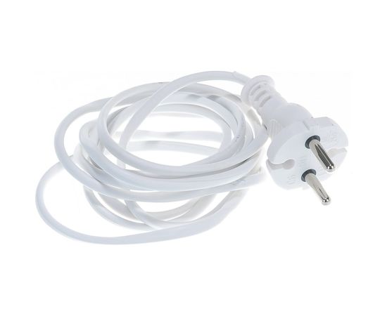 Электрический соединительный шнур для настольной лампы СИБРТЕХ 2,2м, 120Вт, белый, тип V-1 96011 – изображение 2