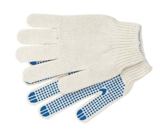 Перчатки Россия х/б, ПВХ-покрытие "Точка", 10 класс, стикер Россия 67702 – изображение 5