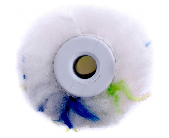 Сменный мини-валик 60 мм, ворс 12 мм,D - 16 мм, D ручки - 6 мм СИБРТЕХ Водные краски 80581 – изображение 3