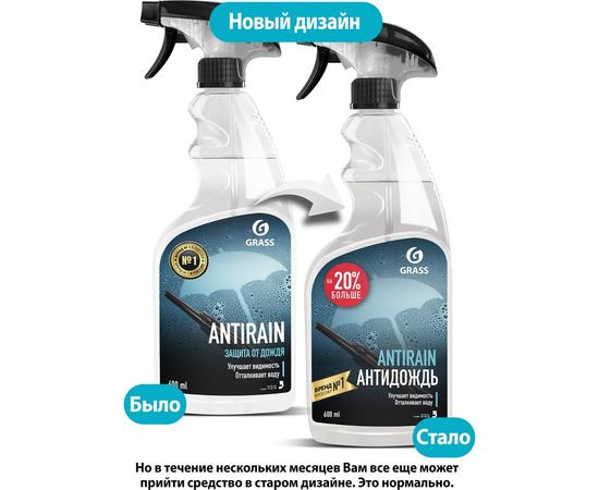 Антидождь Grass 600 мл 110401 – изображение 3